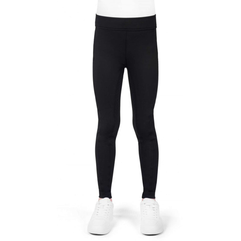 EQUITHÈME Legginsy Jeździeckie Birdy Kids Full Grip Czarny