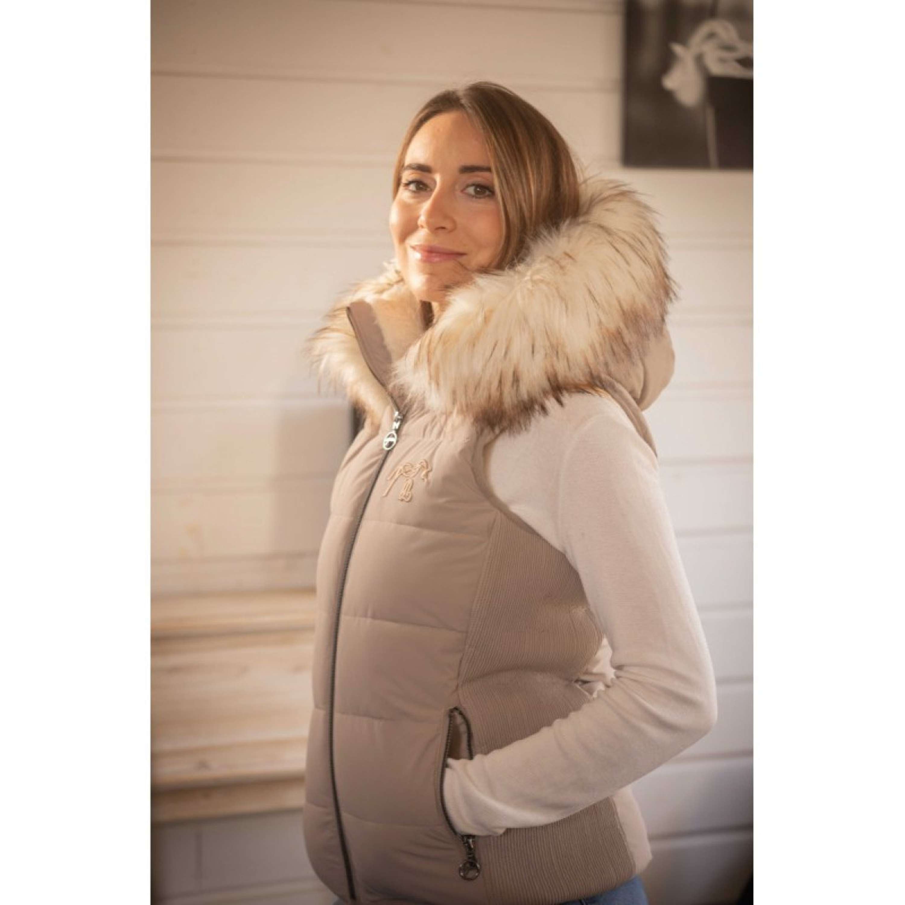 Pénélope Bezrękawnik Ocieplający Louxia Taupe