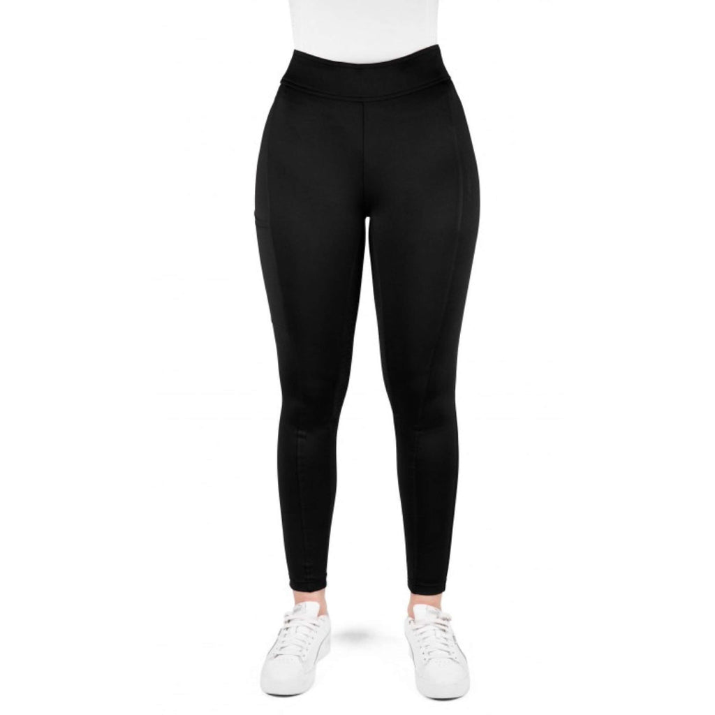 EQUITHÈME Bryczesy jeździeckie Birdy Full Grip Czarne