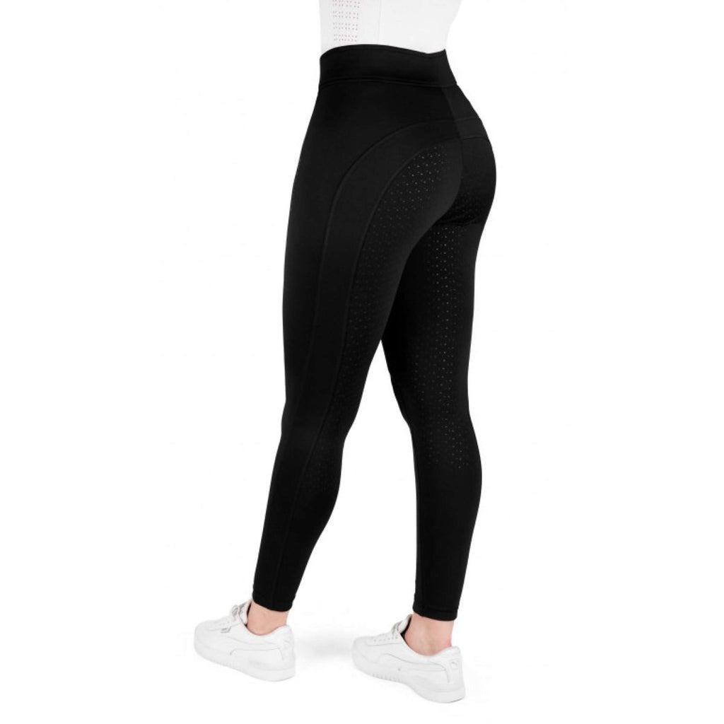 EQUITHÈME Bryczesy jeździeckie Birdy Full Grip Czarne