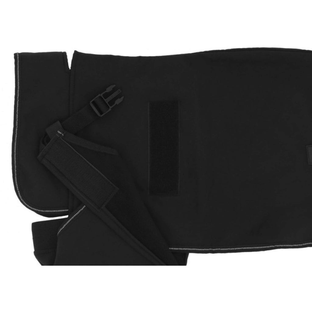 EQUITHÈME Derka Dla Psa Softshell Czarny