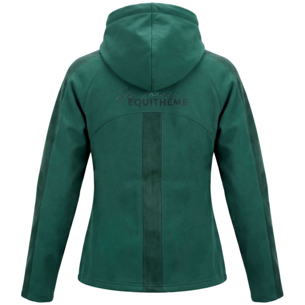 EQUITHÈME Kurtka Softshell Victoria Niebieski kaczy