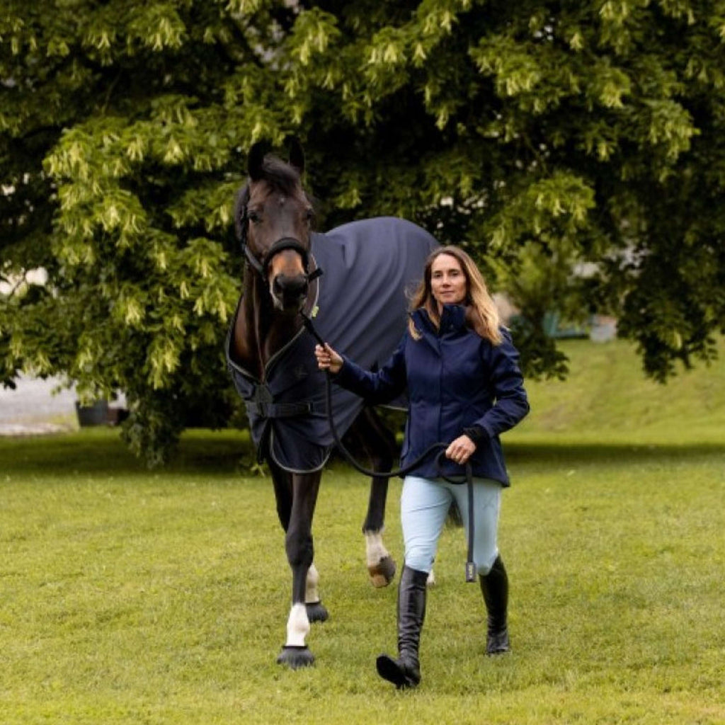 K by EQUITHÈME Kurtka Balance Granatowy