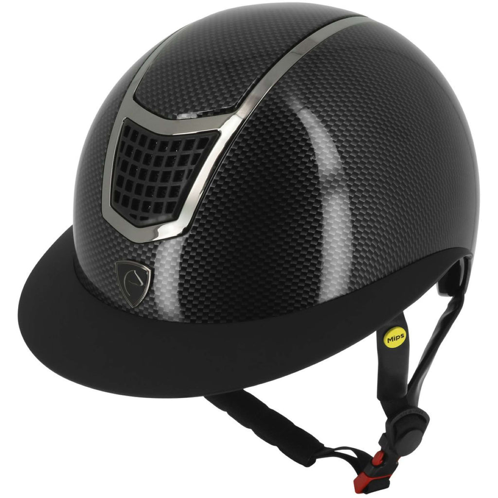 EQUITHÈME Kask jeździecki Airy LM Mips czarny/węglowy