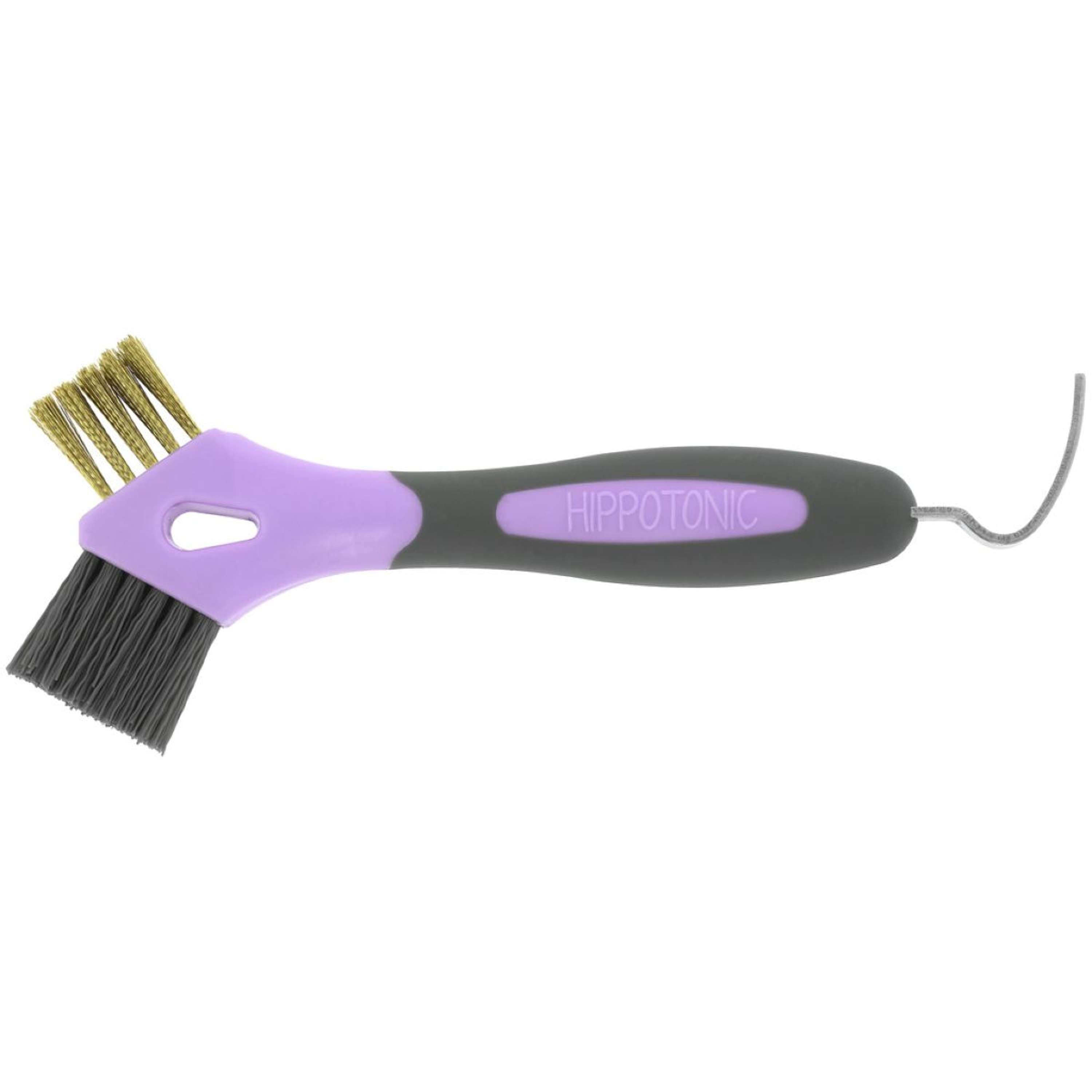 Hippotonic Skrobaczka Do Kopyt 3 in 1 Metal Brush Fioletowy