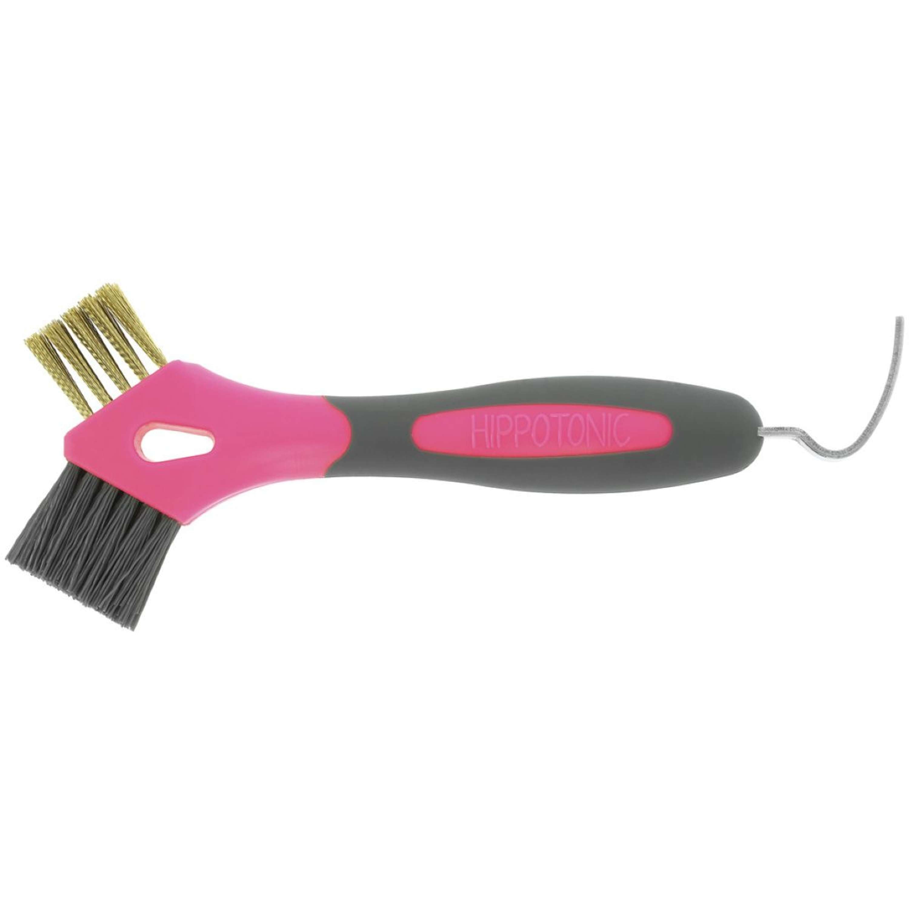 Hippotonic Skrobaczka Do Kopyt 3 in 1 Metal Brush Różowy