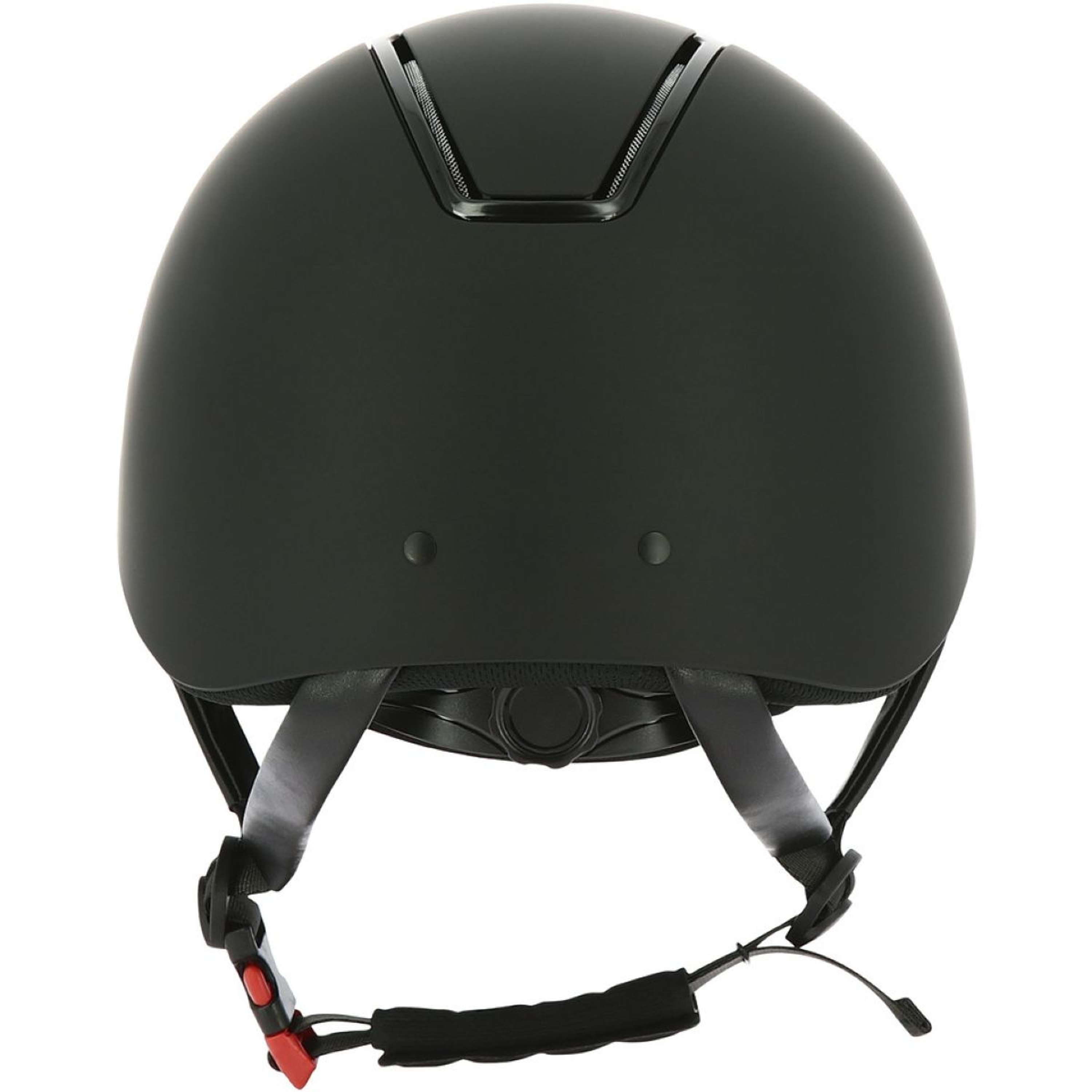 EQUITHÈME Kask Jeździecki Glint Mat Czarny/Czarny