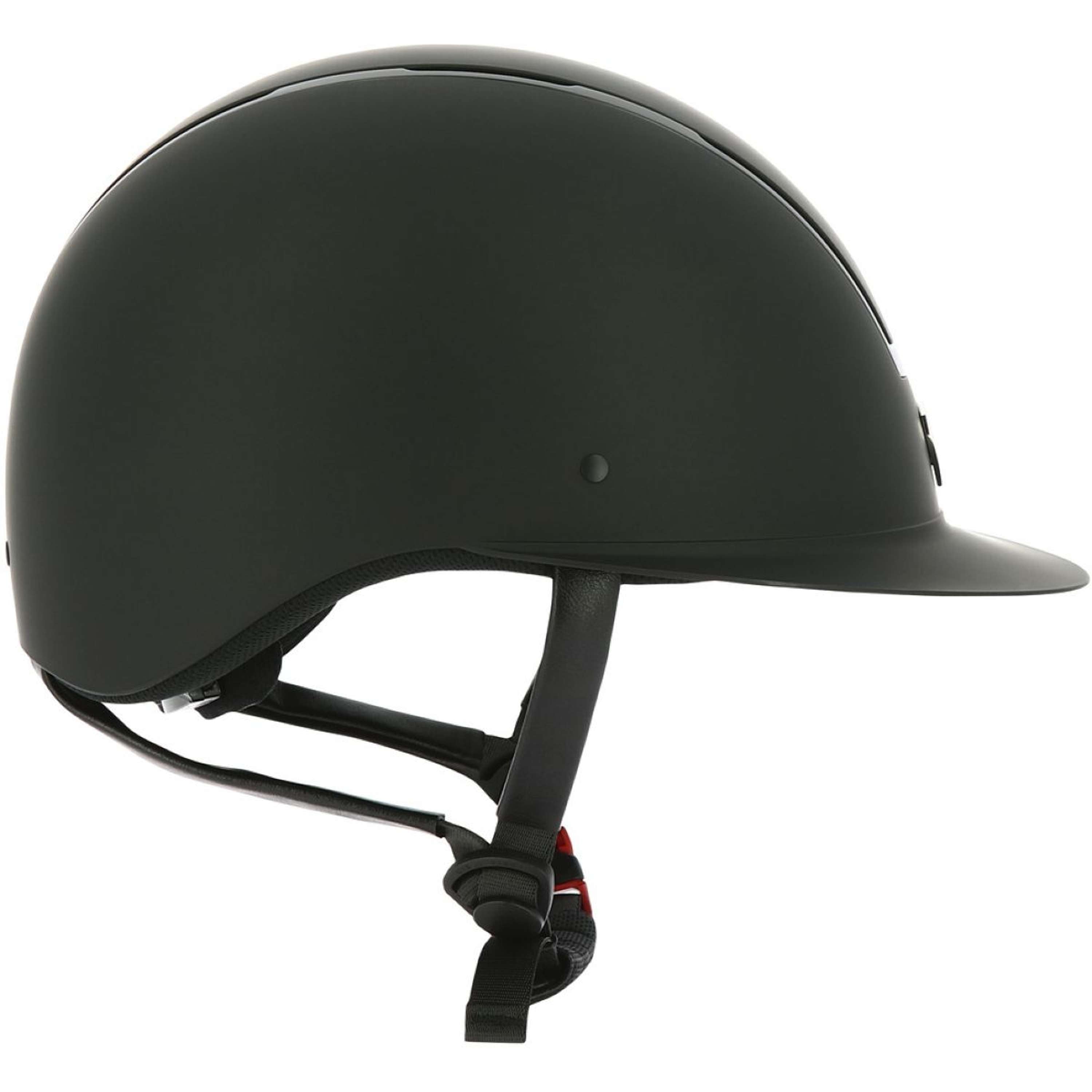 EQUITHÈME Kask Jeździecki Glint Mat Czarny/Czarny