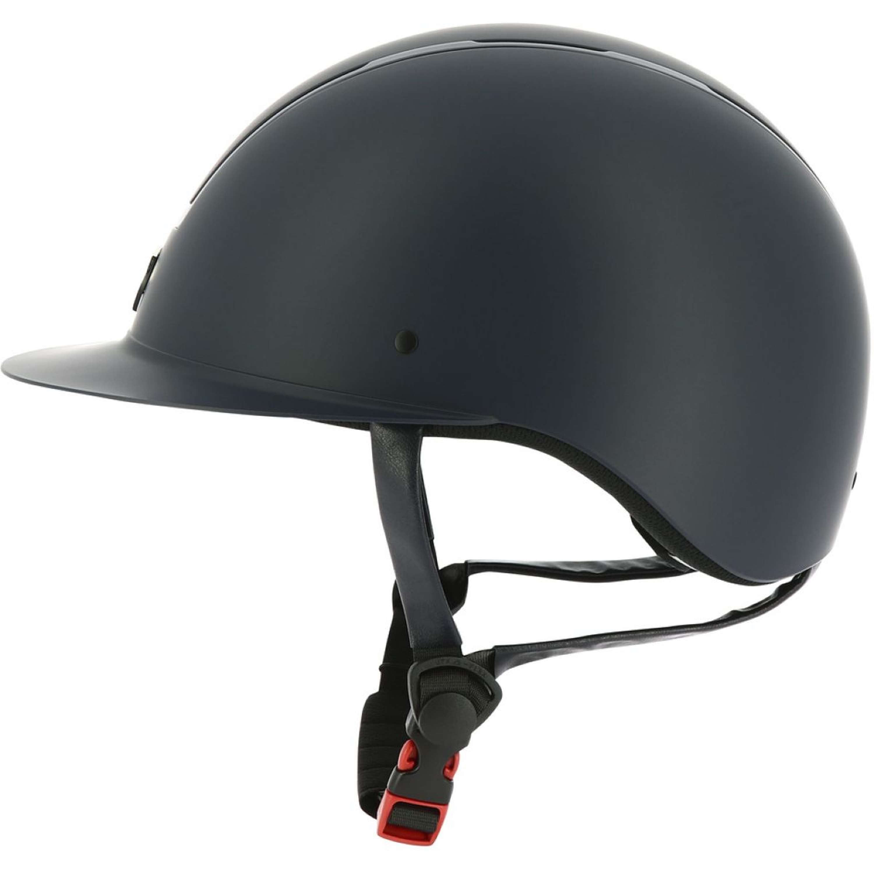EQUITHÈME Kask Jeździecki Glint Mat Niebieski/Niebieski