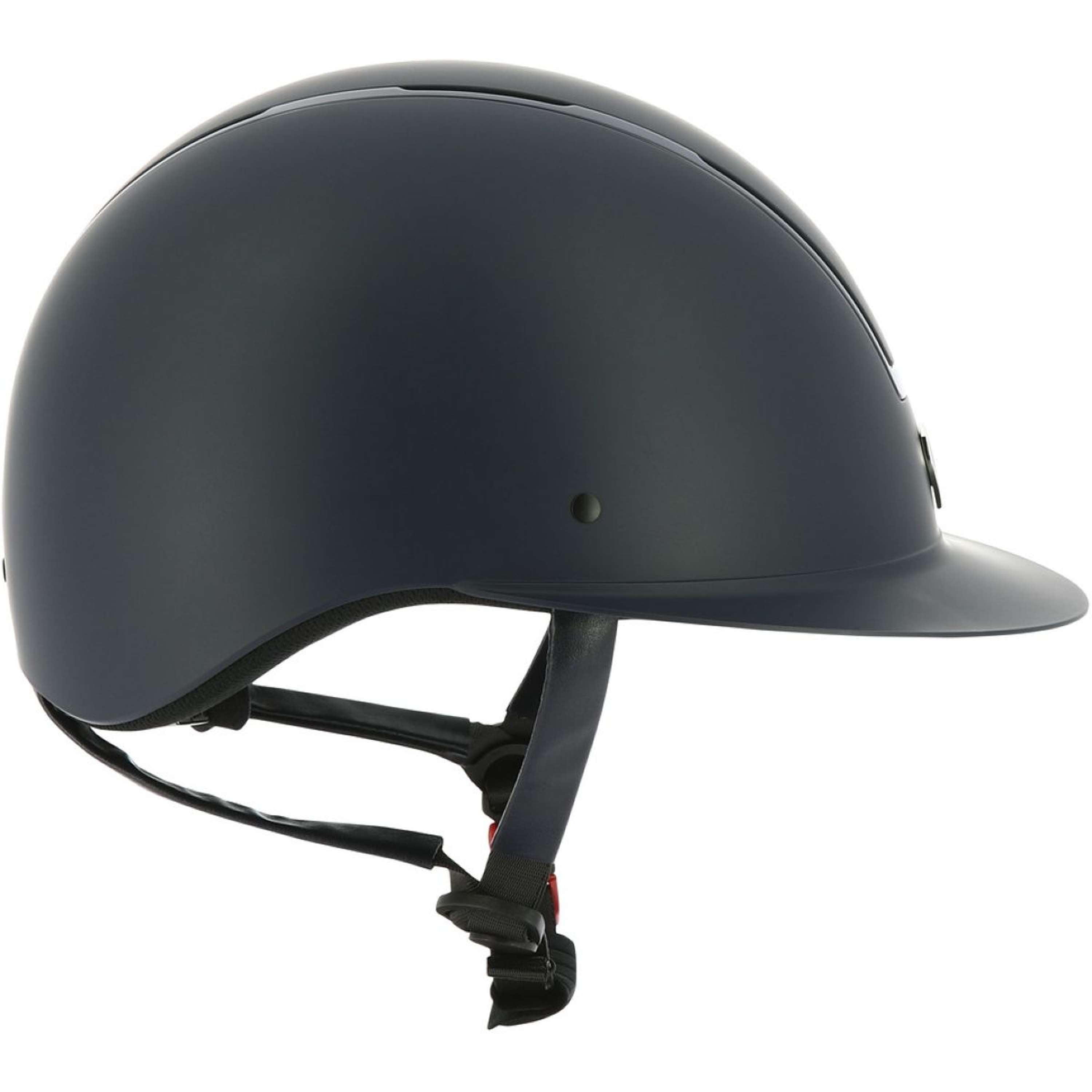 EQUITHÈME Kask Jeździecki Glint Mat Niebieski/Niebieski