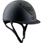 Kask jeździecki OneK Mips Defender matowy brokatowy czarny