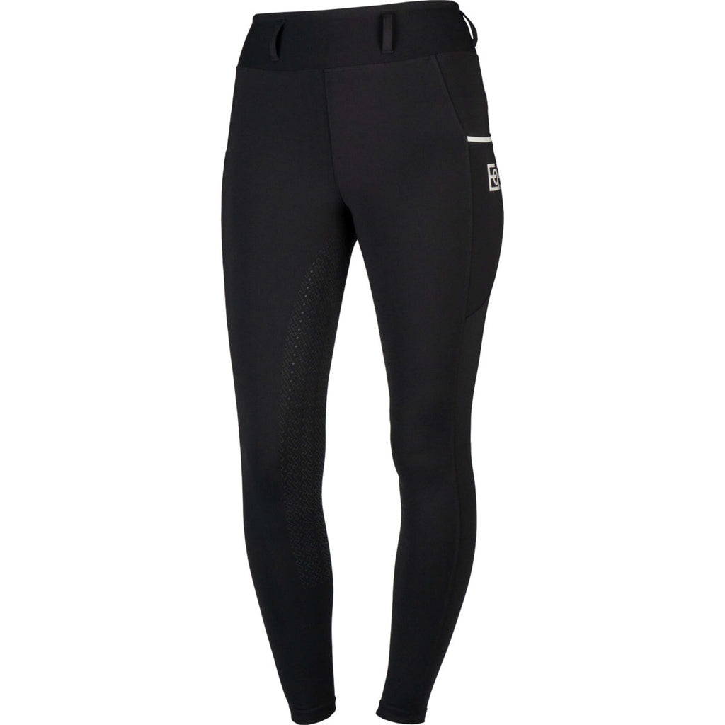 EQPRO Legginsy Jeździeckie Sofia Full Grip Czarny