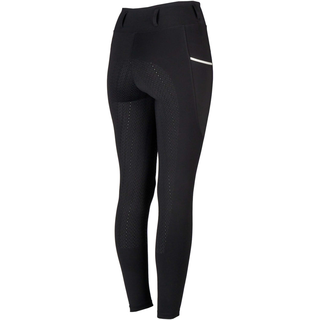 EQPRO Legginsy Jeździeckie Sofia Full Grip Czarny