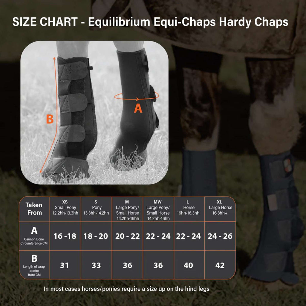 Equilibrium Ochraniacze Equi-Chaps Hardy Granatowe