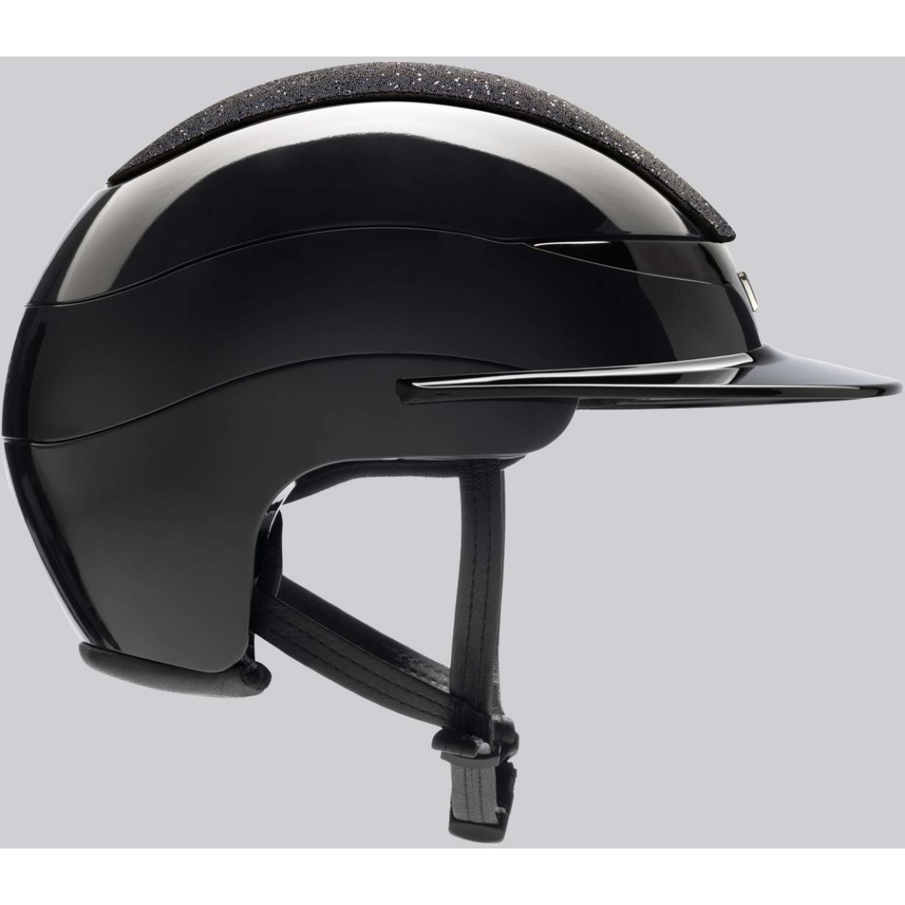 Equiline Kask Jeździecki Xanto Swarovski Czarny