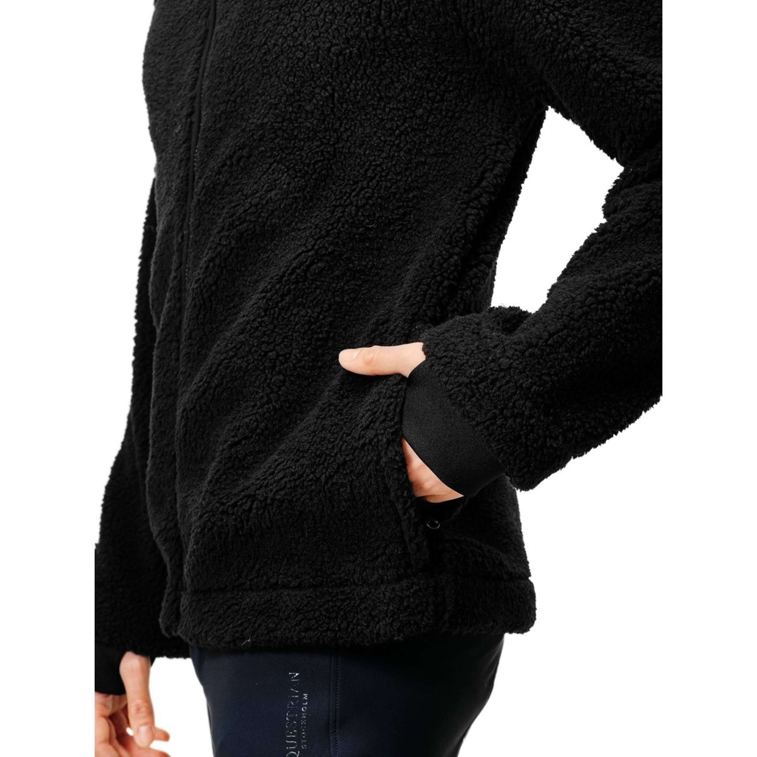 Equestrian Stockholm Kurtka Teddy Fleece Men Czarny
