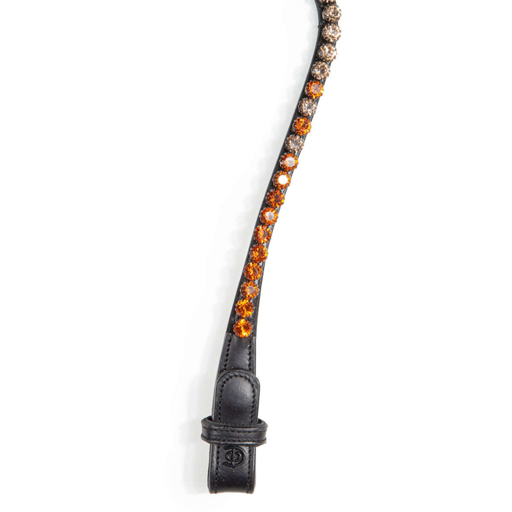 Equestrian Stockholm Naczółek Faded 8mm Chestnut