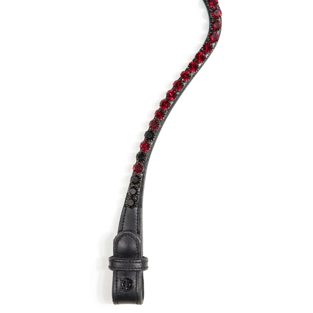 Equestrian Stockholm Naczółek Faded 8mm Merlot