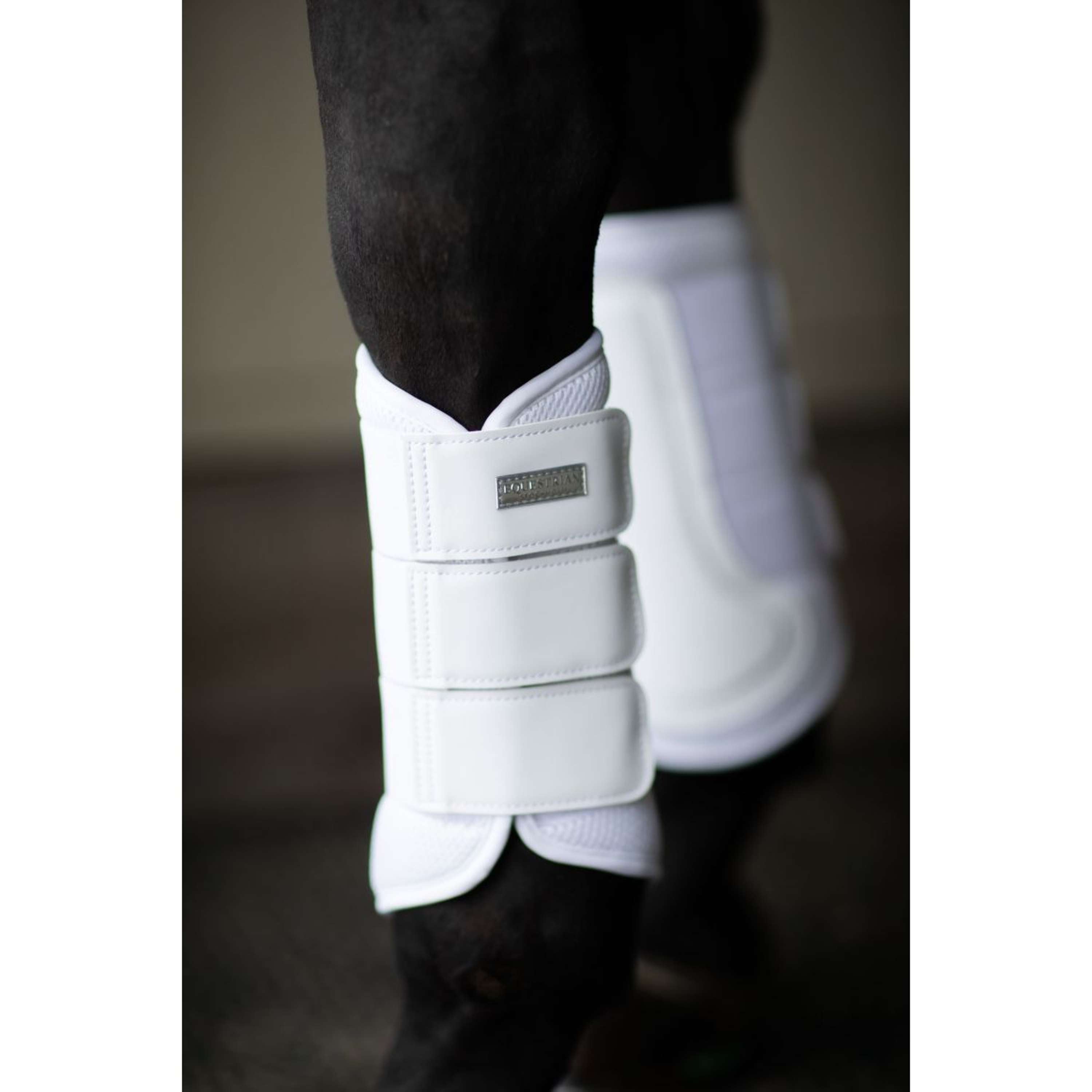 Equestrian Stockholm Ochraniacz Classic Mesh White Silver