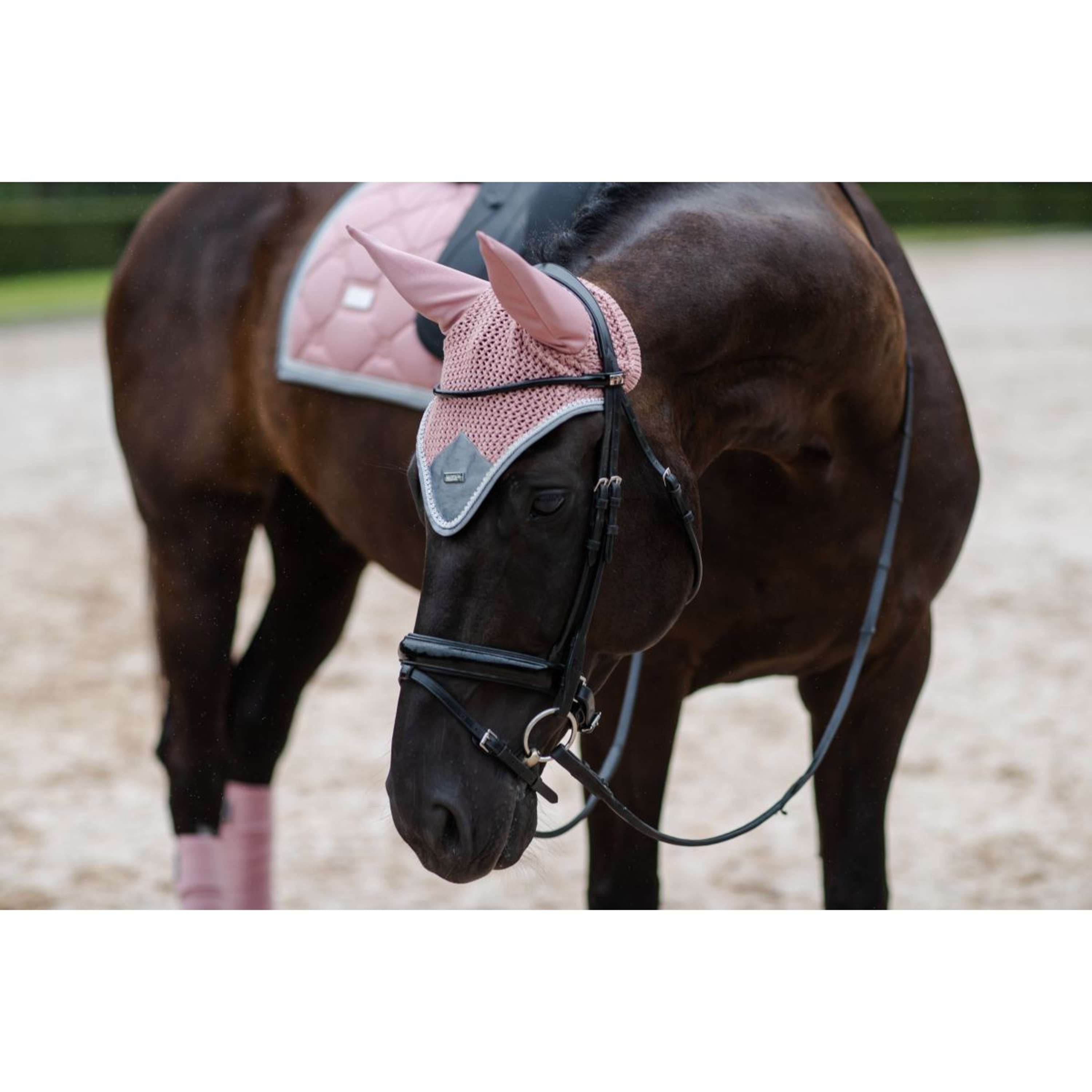Equestrian Stockholm Nauszniki Różowe