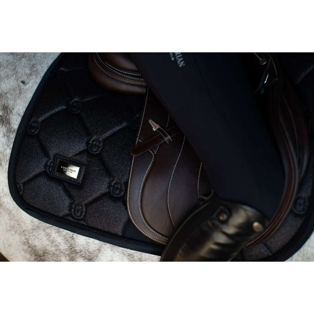 Equestrian Stockholm Czaprak Skokowy All Black Glimmer