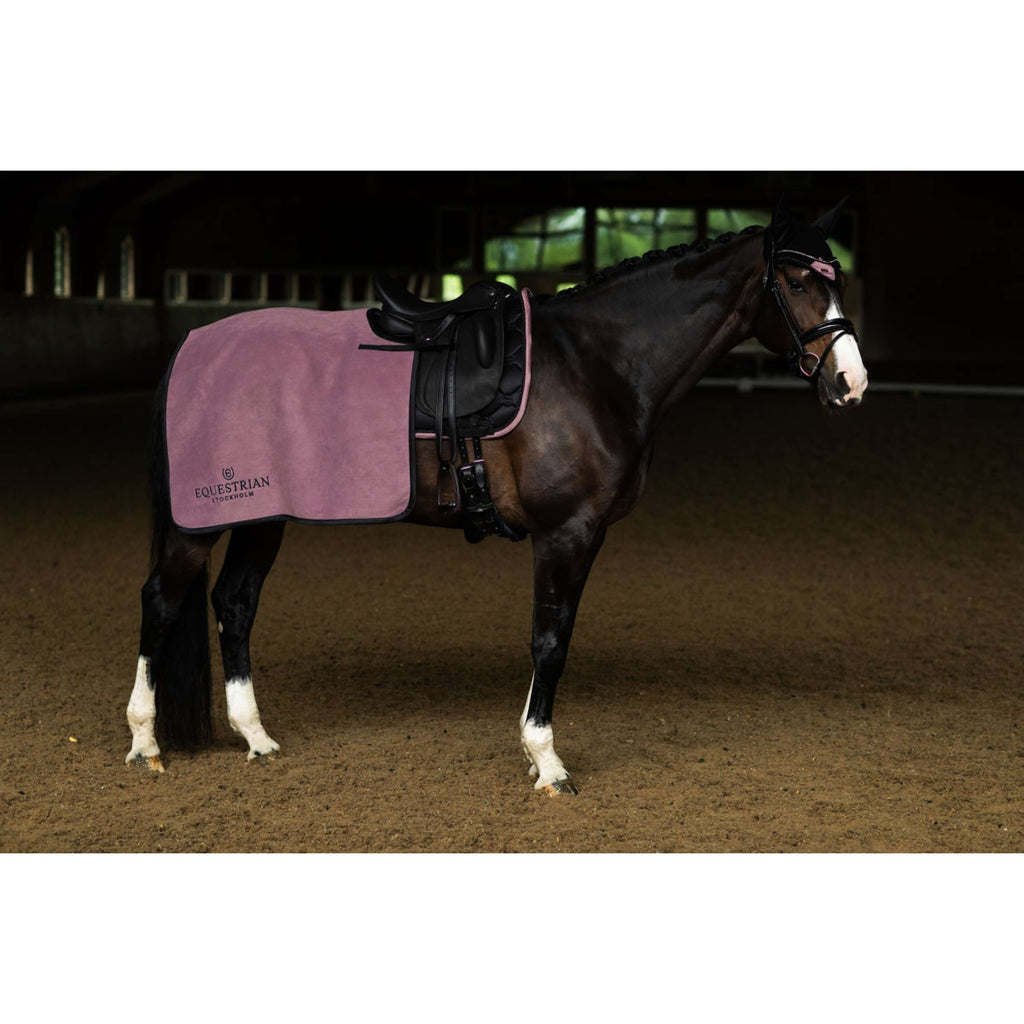 Equestrian Stockholm Derka Na Zad Heavy Fleece Blush