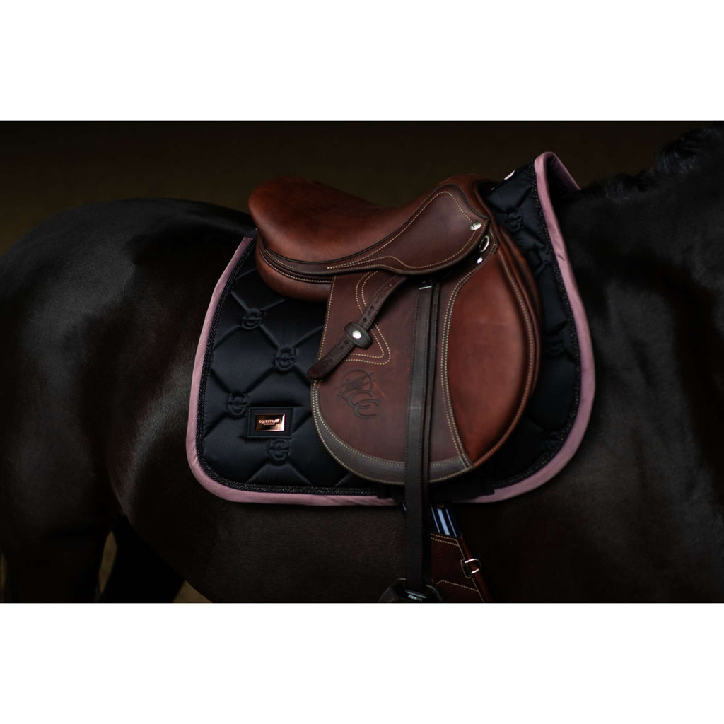Equestrian Stockholm Potnik Do Skoków Czarny/Pudroworóżowy