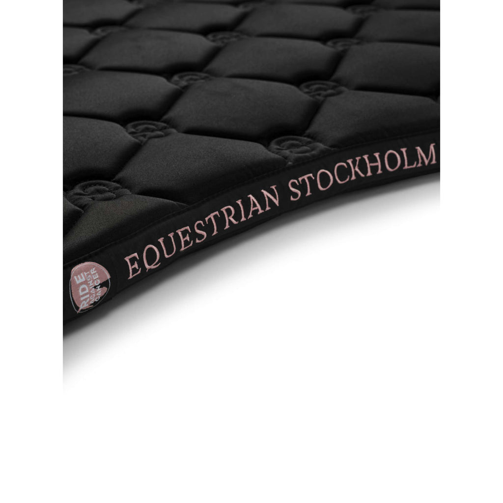 Equestrian Stockholm Czaprak Ujeżdżeniowy Czarny/Pudrowy Róż