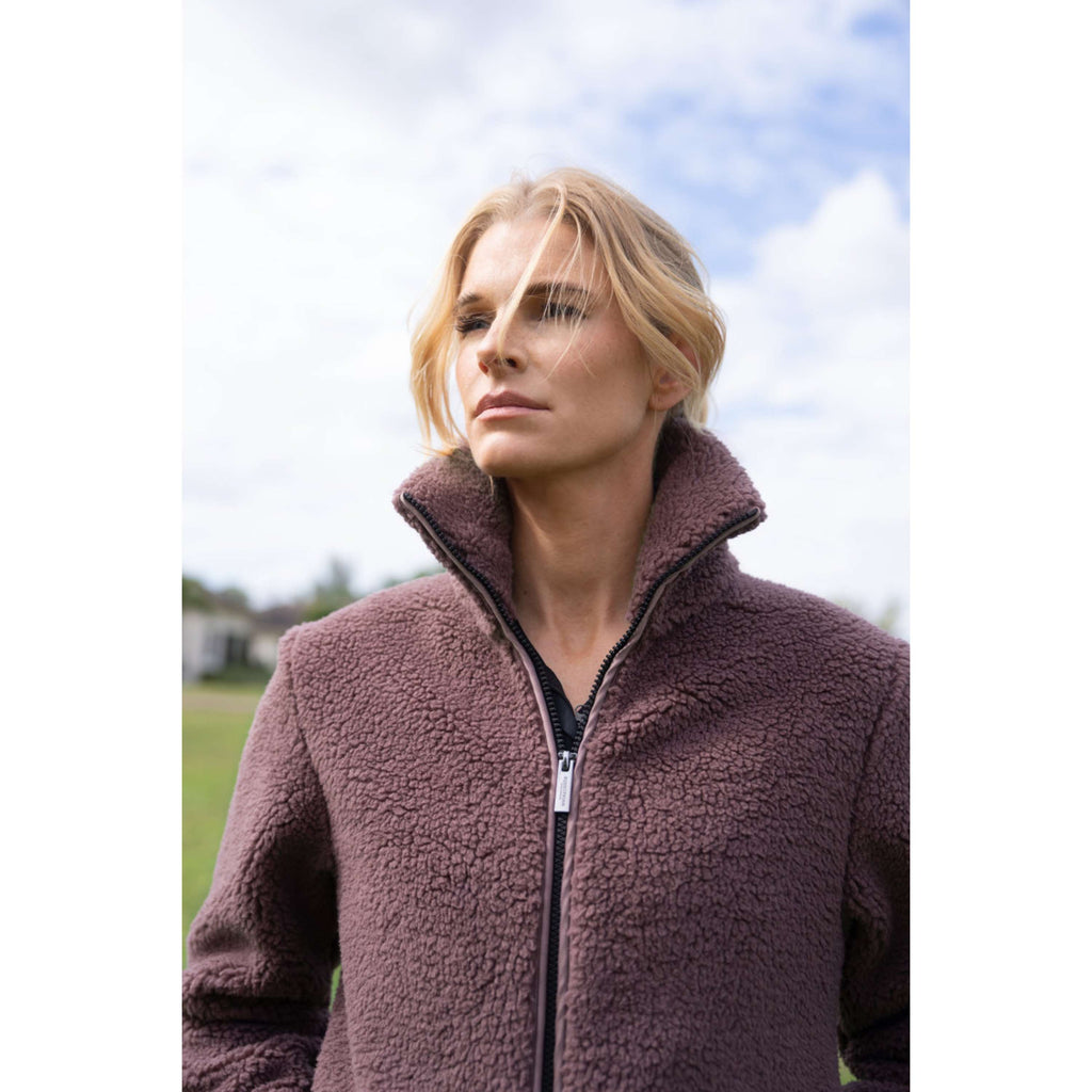 Equestrian Stockholm Kurtka Polarowa Teddy Blush