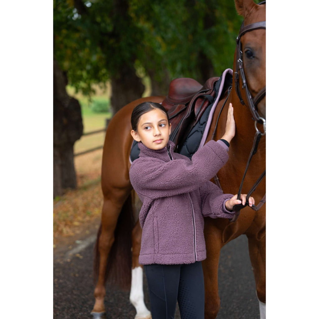 Equestrian Stockholm Kurtka Polarowa Teddy Young Rider Blush