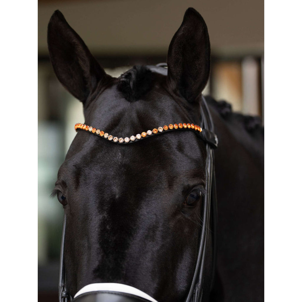 Equestrian Stockholm Naczółek Faded 8mm Chestnut