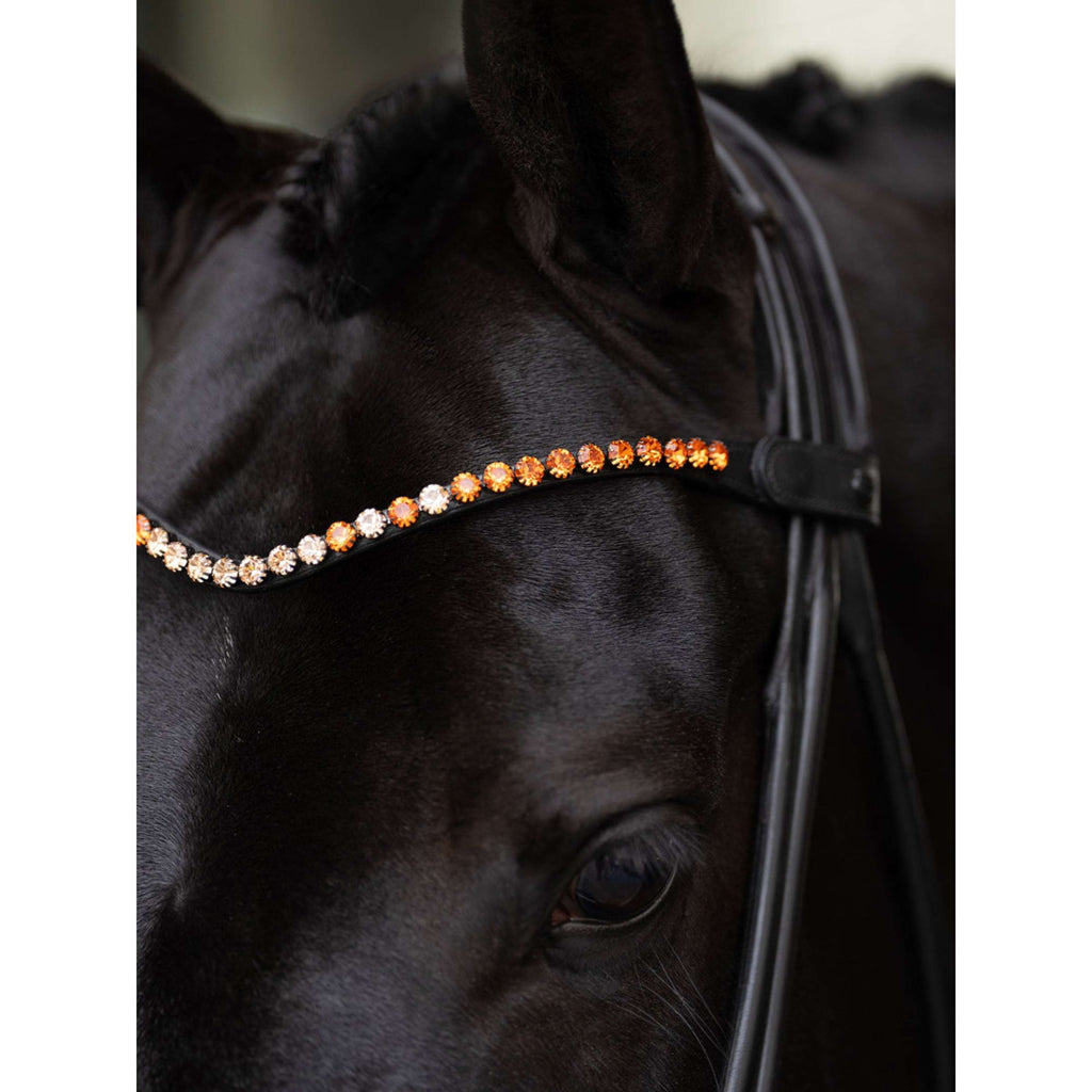 Equestrian Stockholm Naczółek Faded 8mm Chestnut