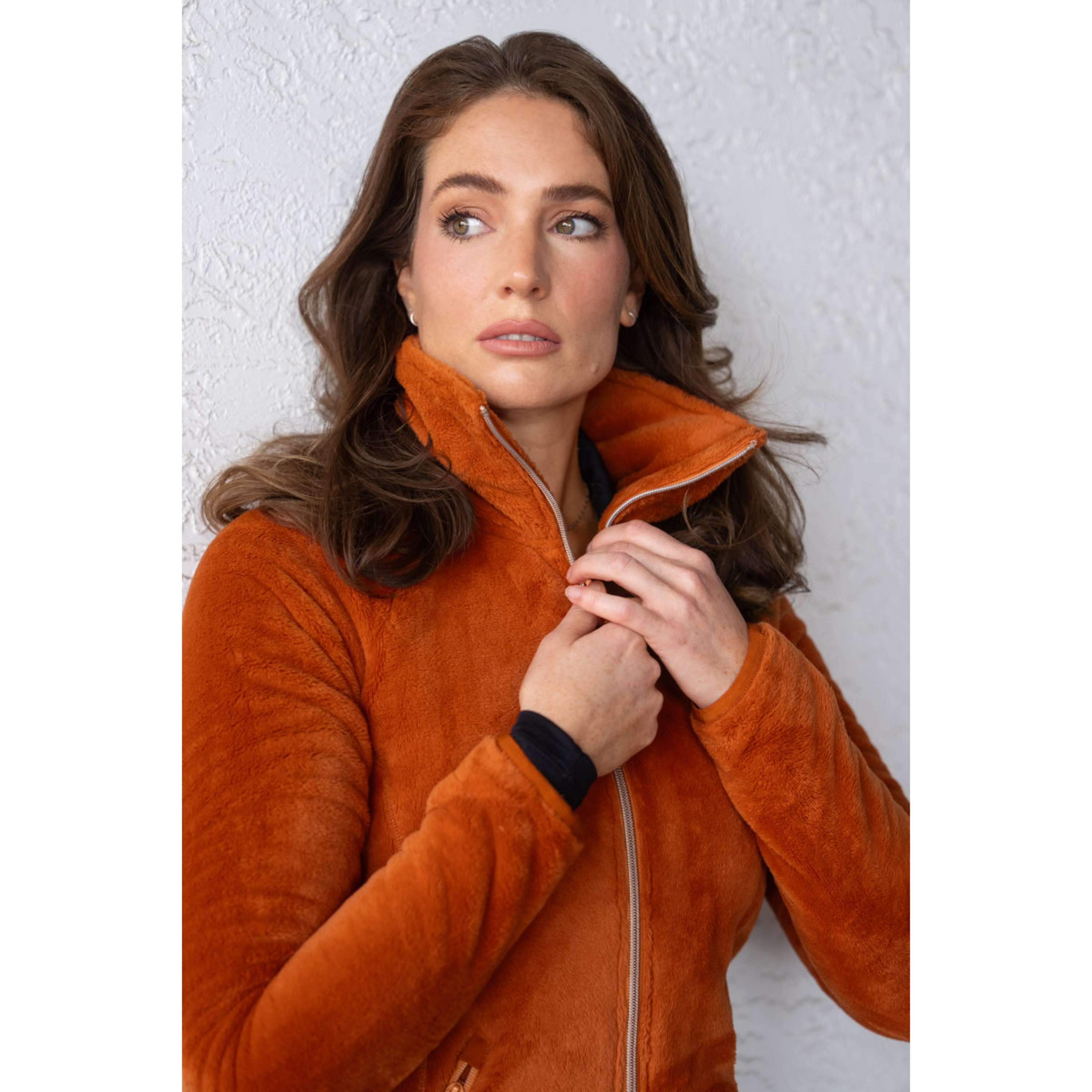 Equestrian Stockholm Kurtka Polarowa Velvet Chestnut
