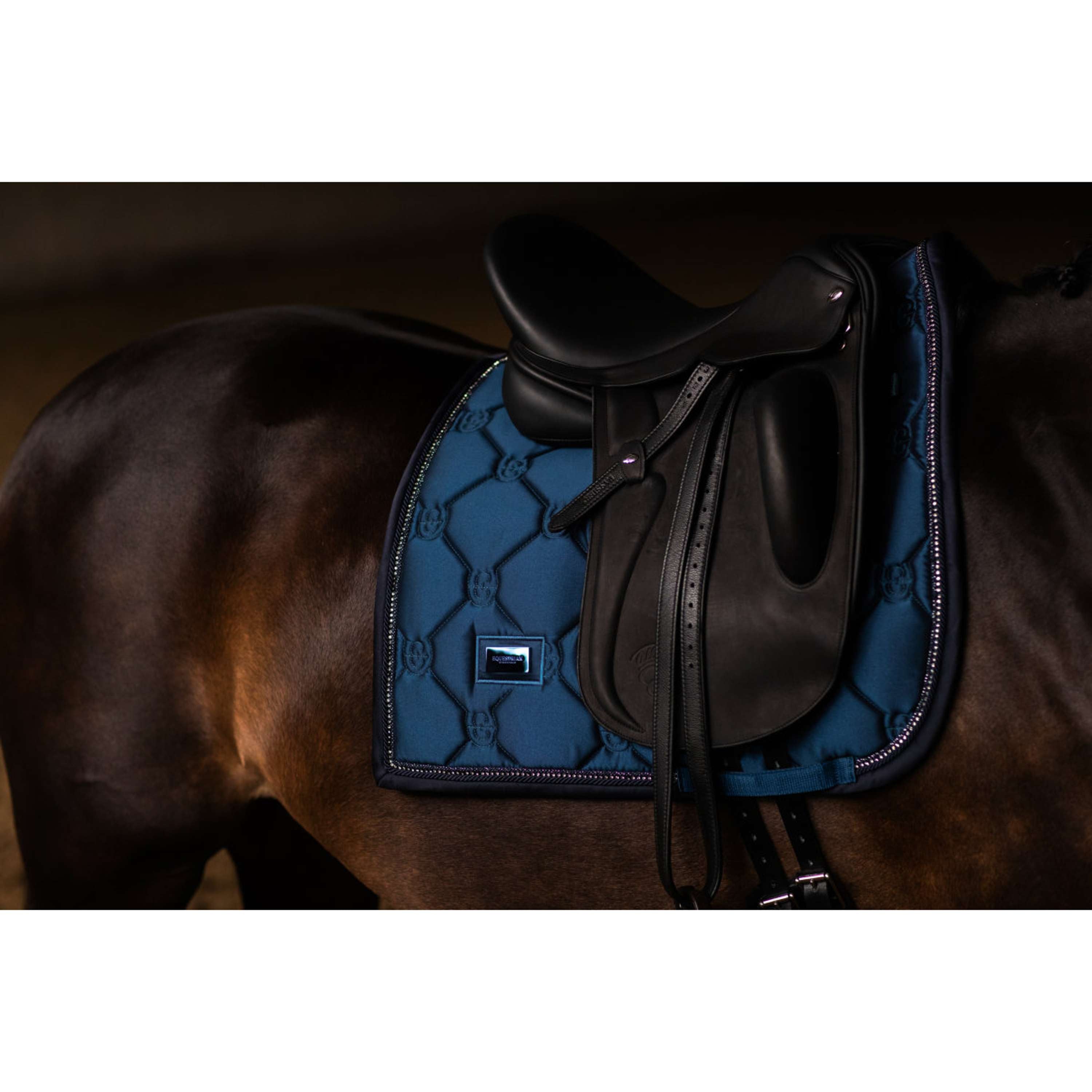 Equestrian Stockholm Potnik Crystal Shine Ujeżdżenie Blue Meadow