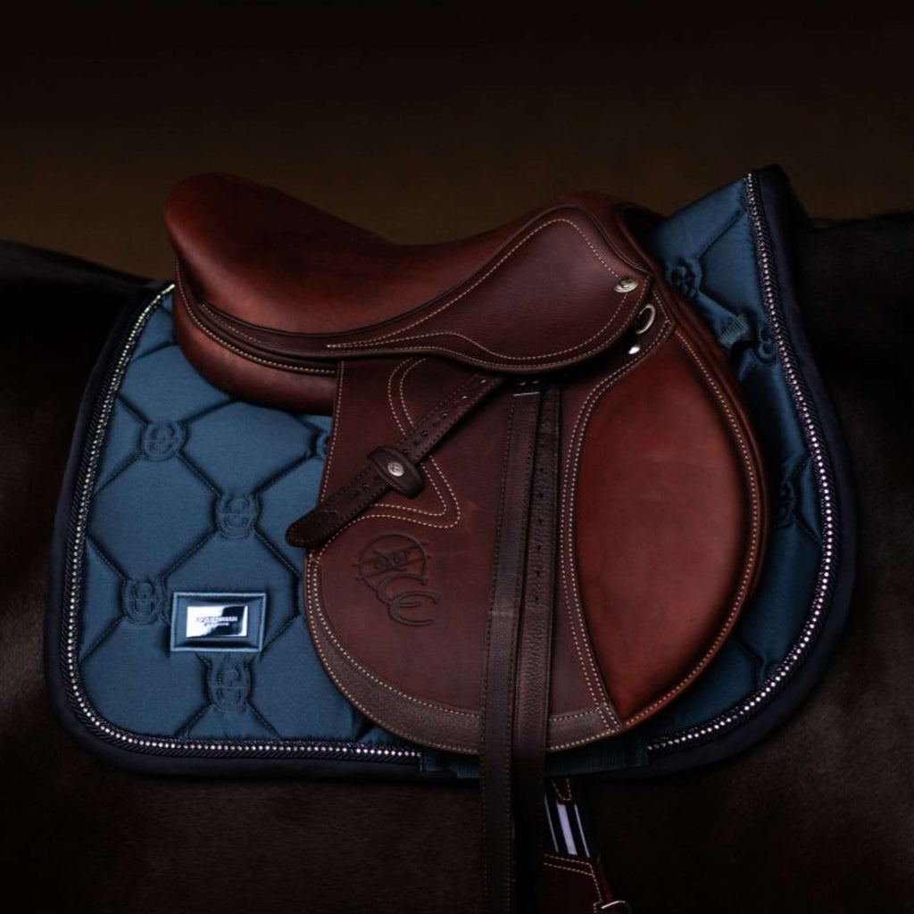 Equestrian Stockholm Potnik Crystal Shine Skoki Blue Meadow