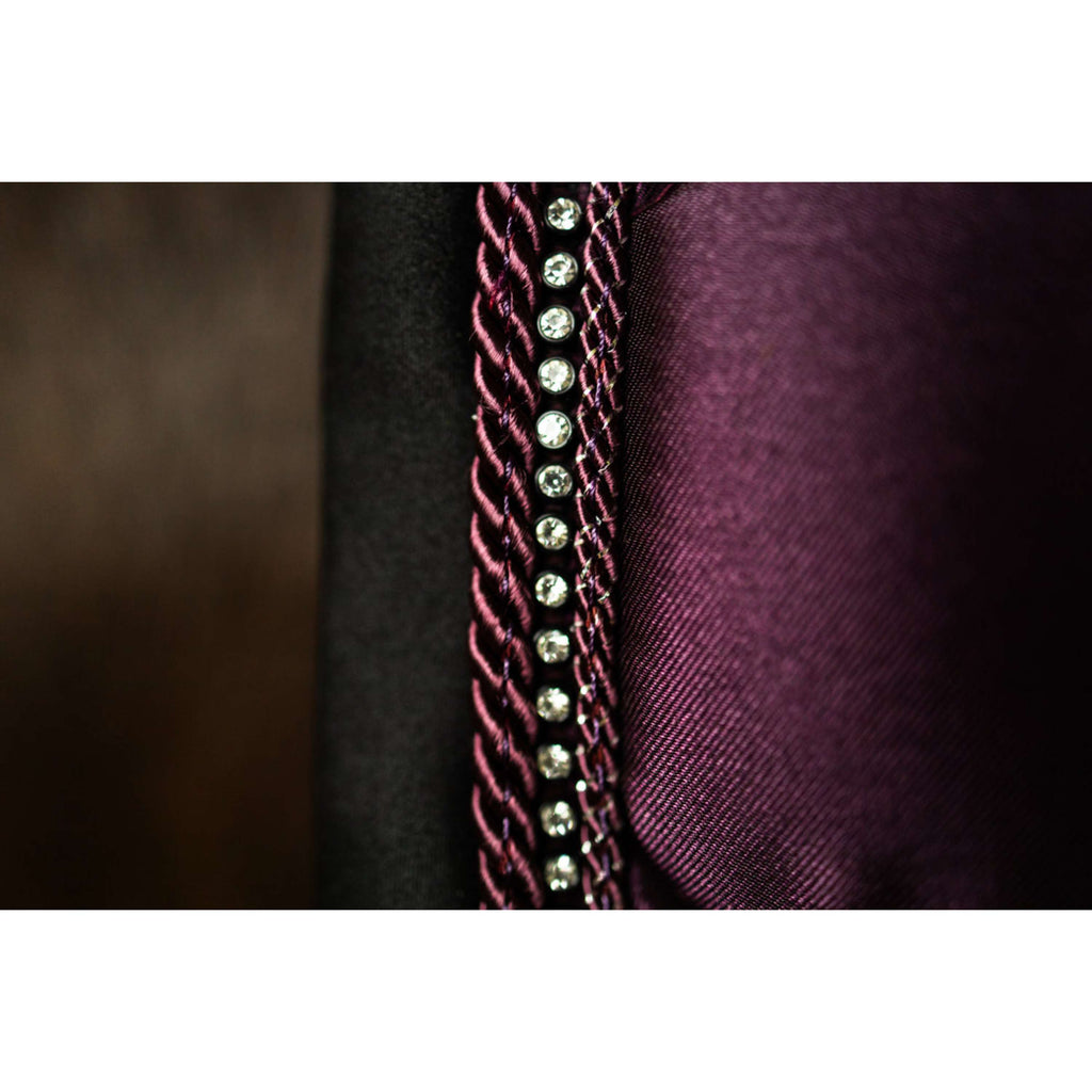 Equestrian Stockholm Potnik Crystal Shine Skoki Mauve Wine