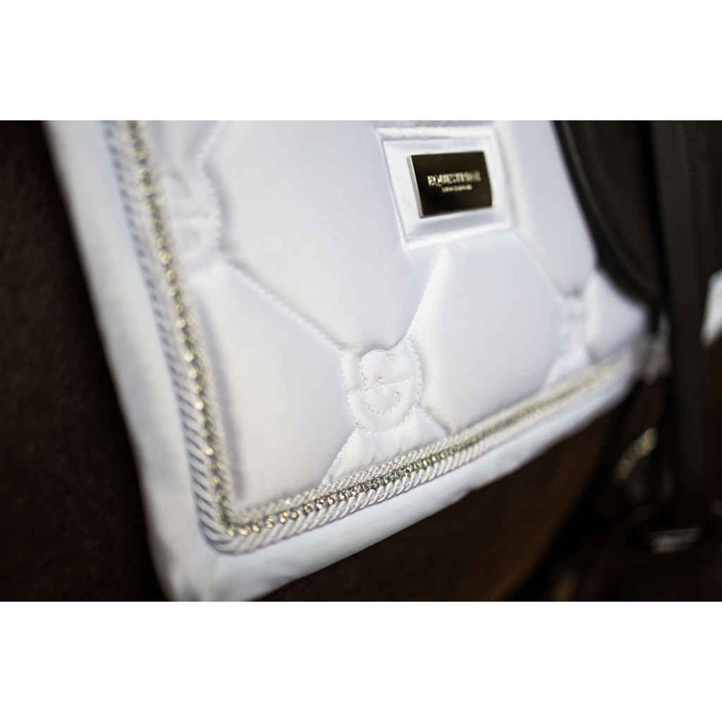 Equestrian Stockholm Czakrak Crystal Shine Ujeżdżeniowy Biały