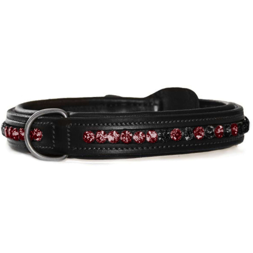 Equestrian Stockholm Obroża Faded Merlot
