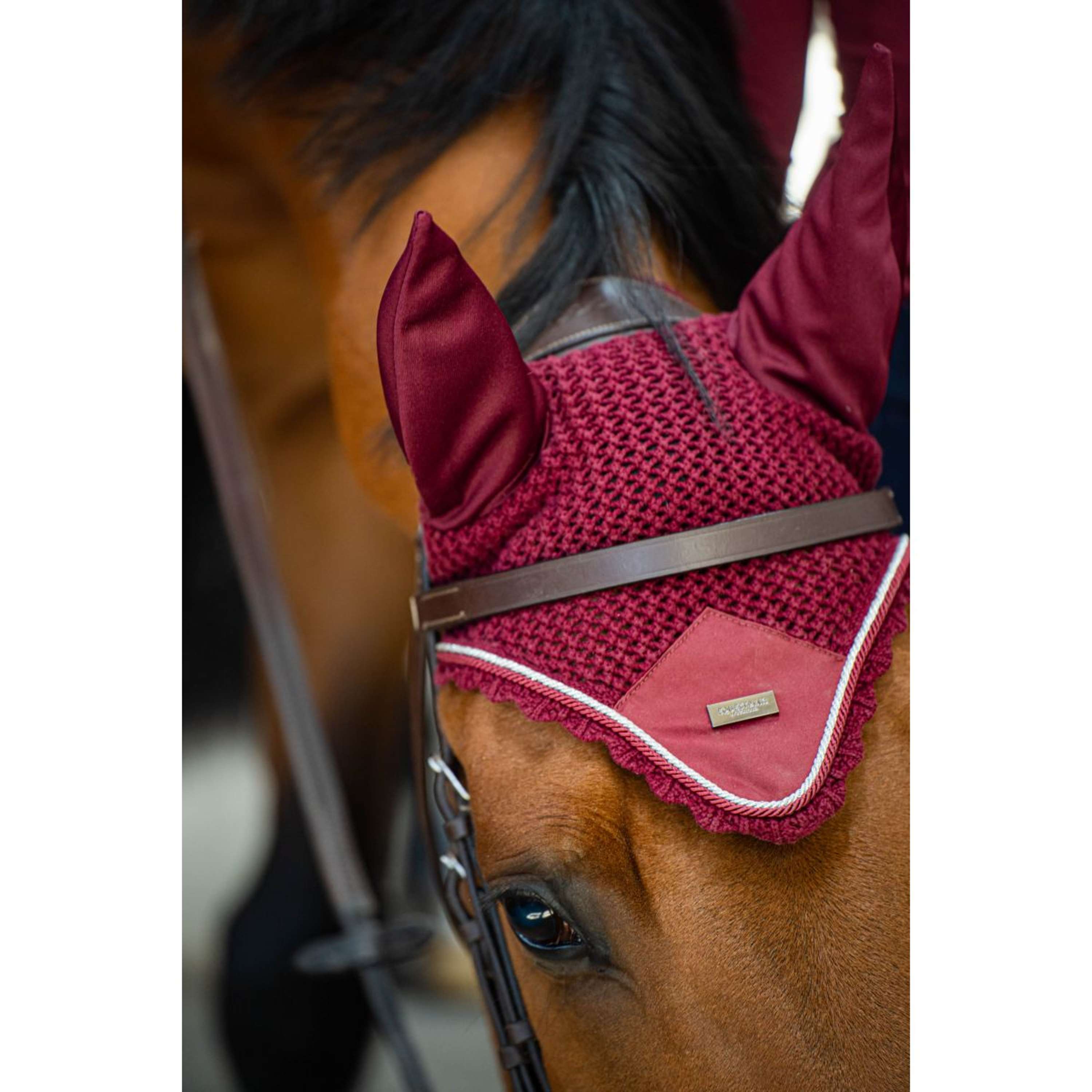 Equestrian Stockholm Nauszniki Bordeaux