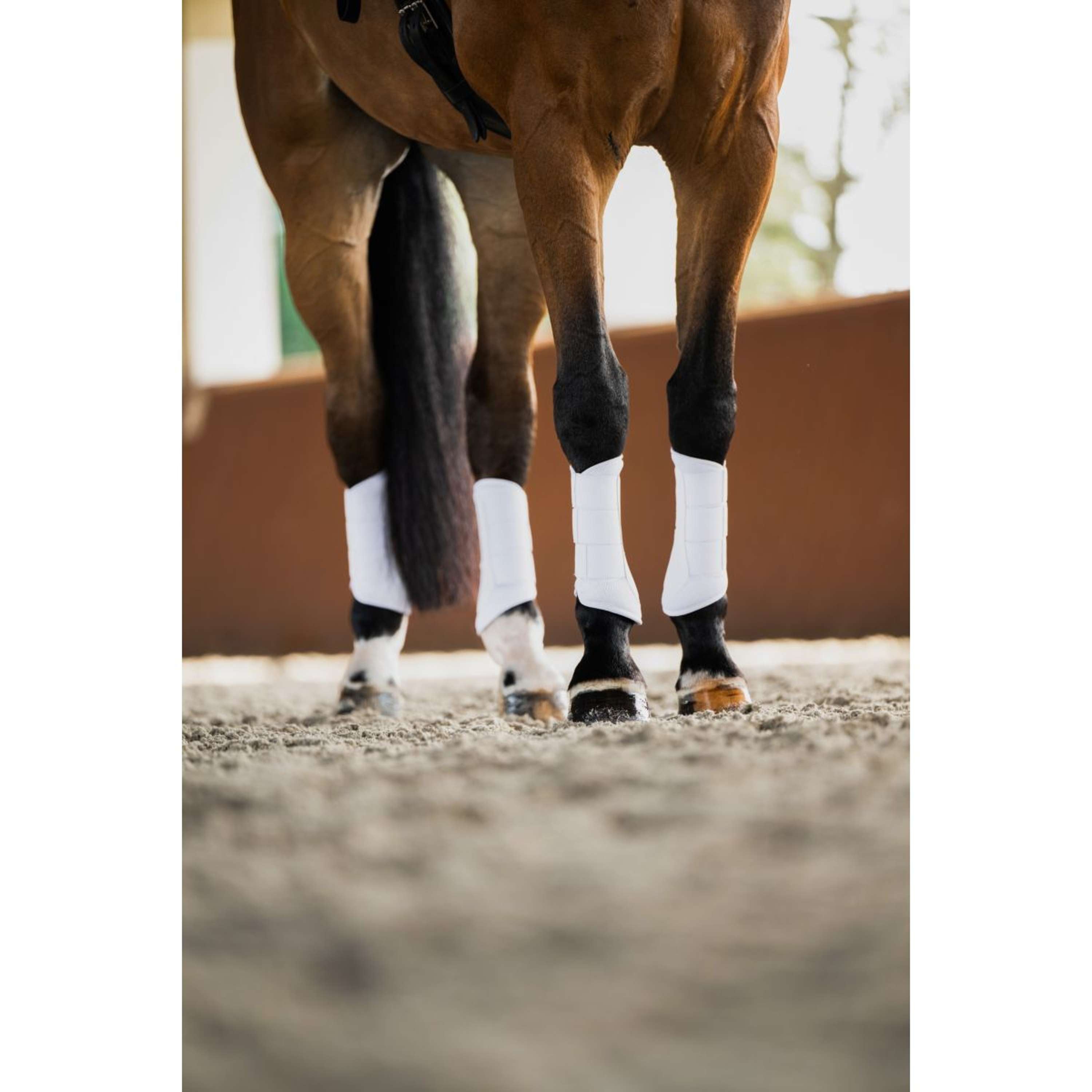Equestrian Stockholm Ochraniacz Classic Mesh White Silver
