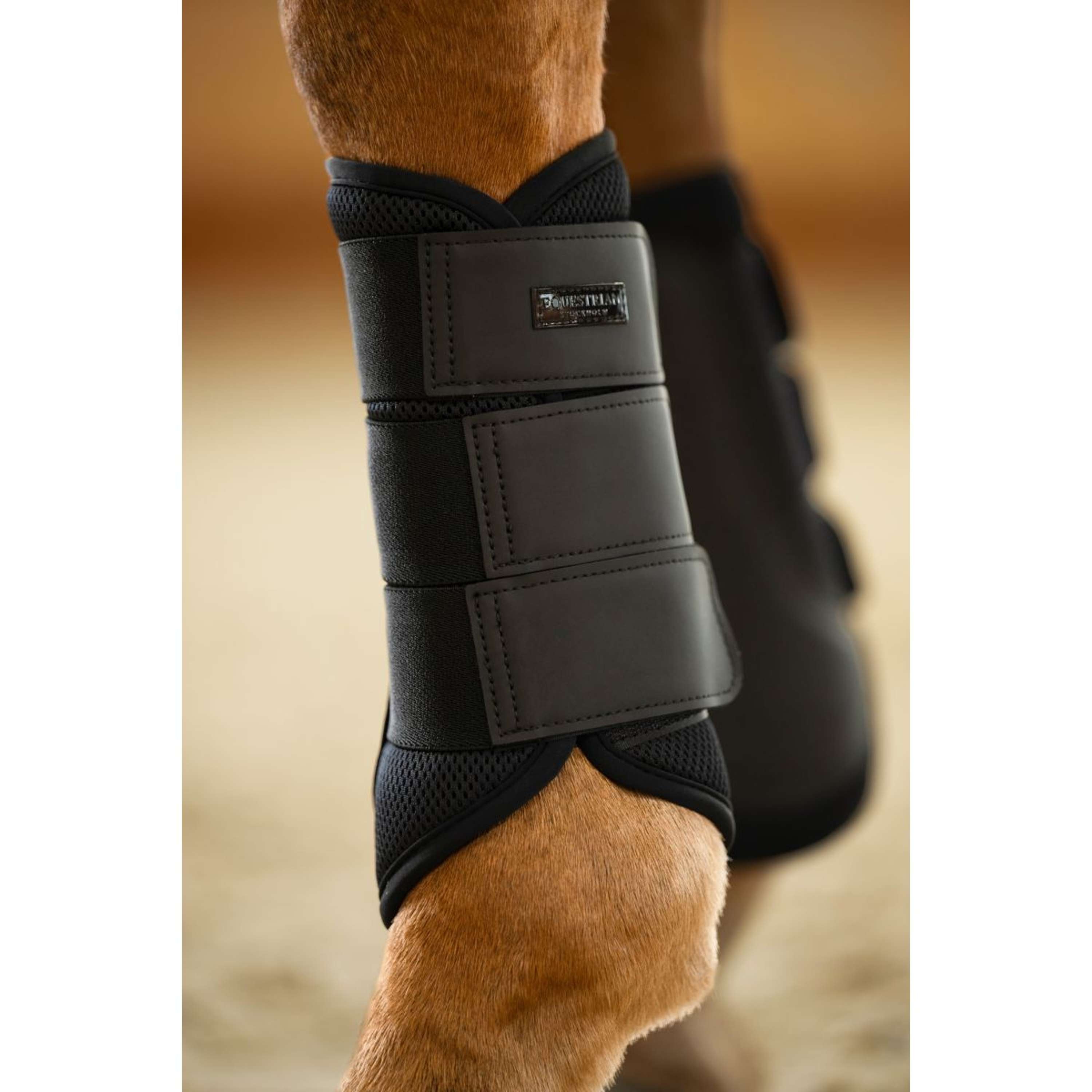 Equestrian Stockholm Ochraniacze Classic Mesh All Black