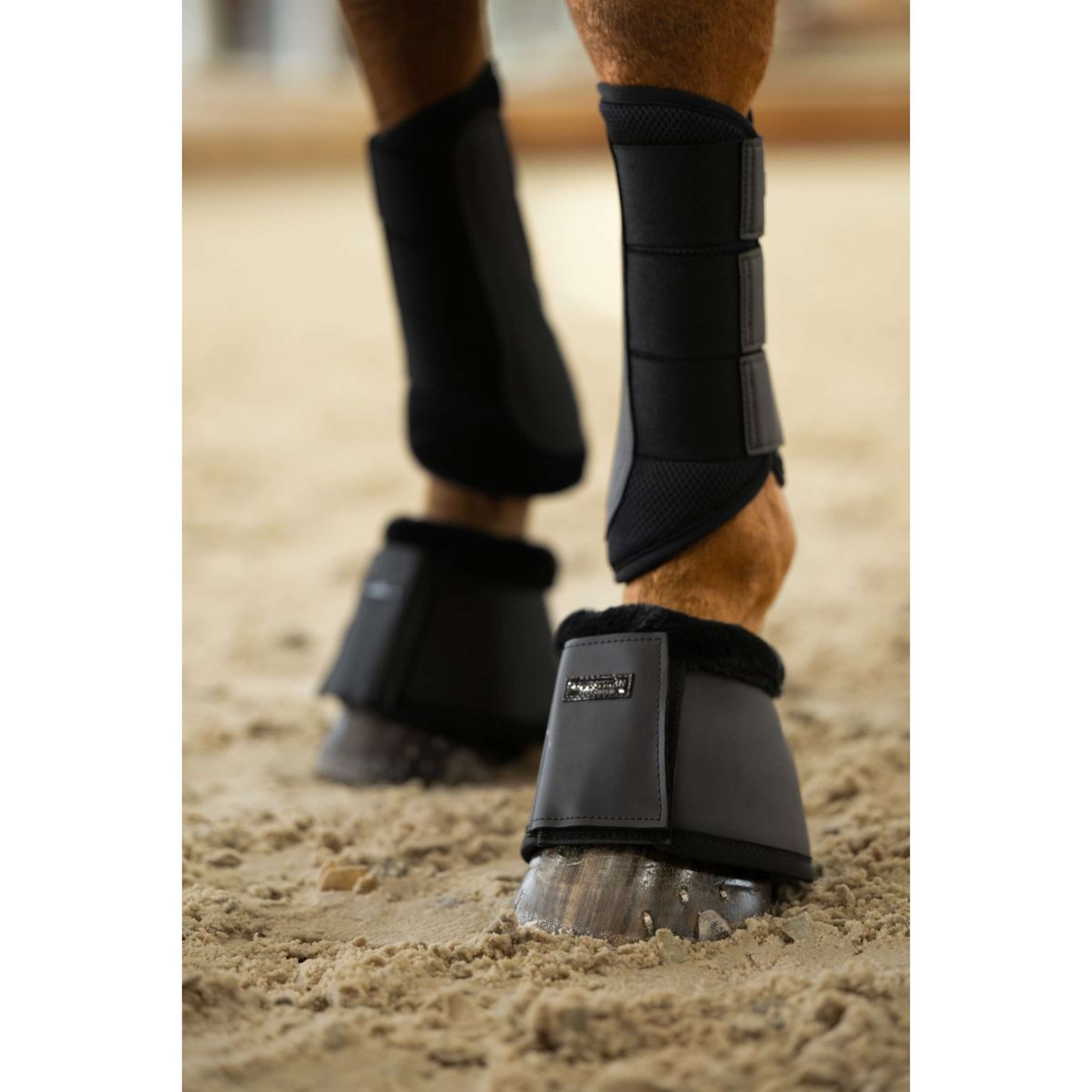 Equestrian Stockholm Ochraniacze Classic Mesh All Black