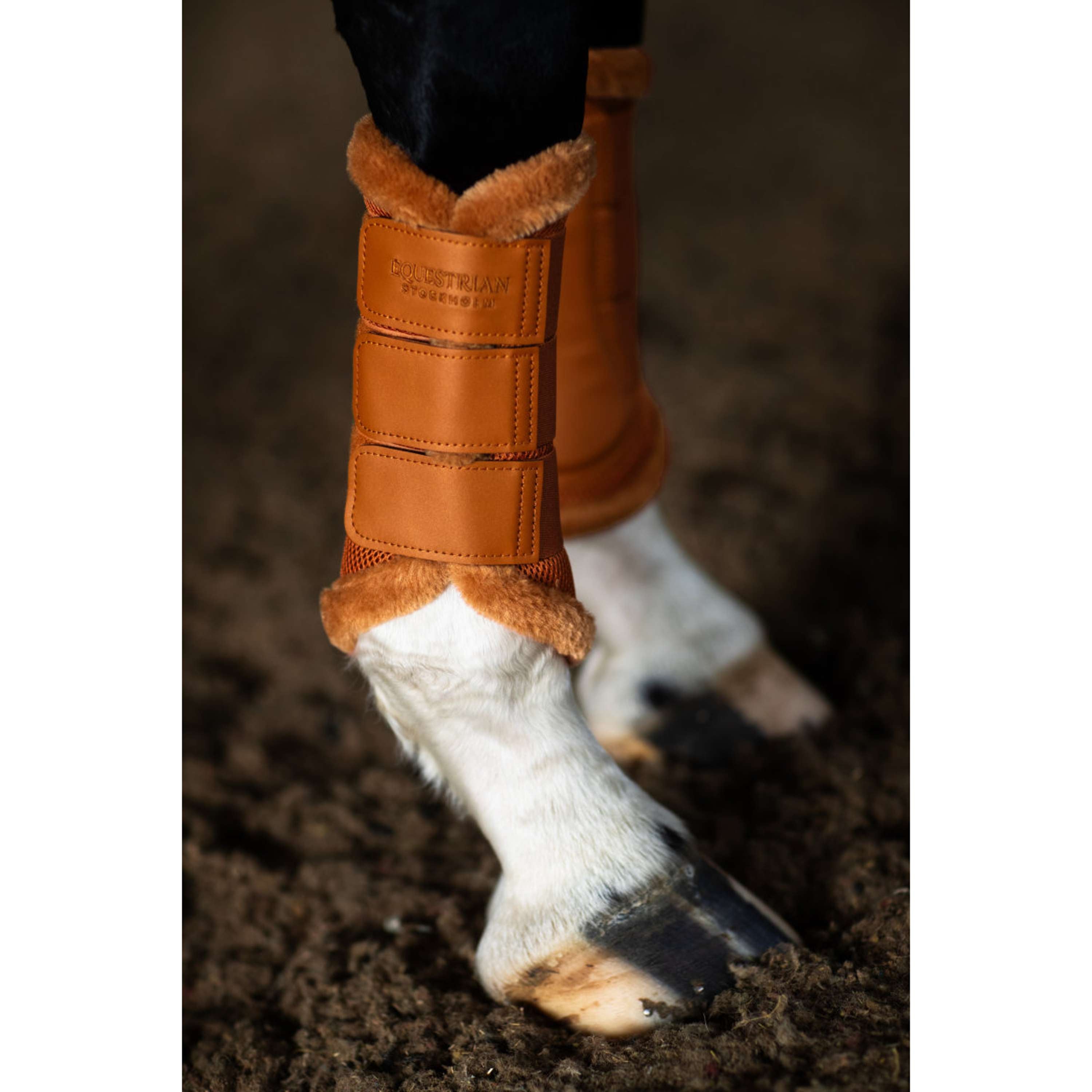 Equestrian Stockholm Ochraniacz Fur Mesh Chestnut