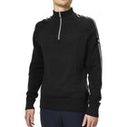Equestrian Stockholm Knitted Zip Top Męski Czarny