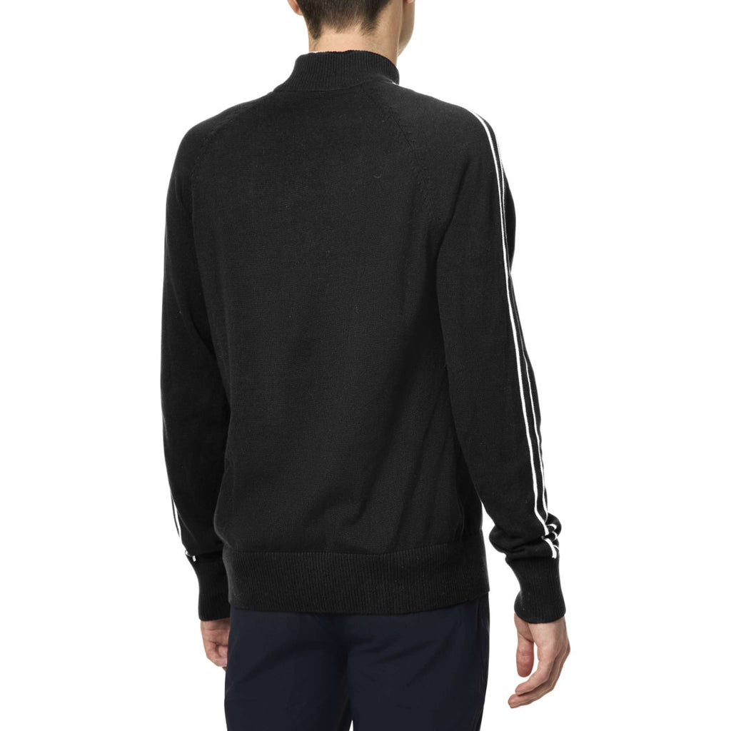 Equestrian Stockholm Knitted Zip Top Męski Czarny