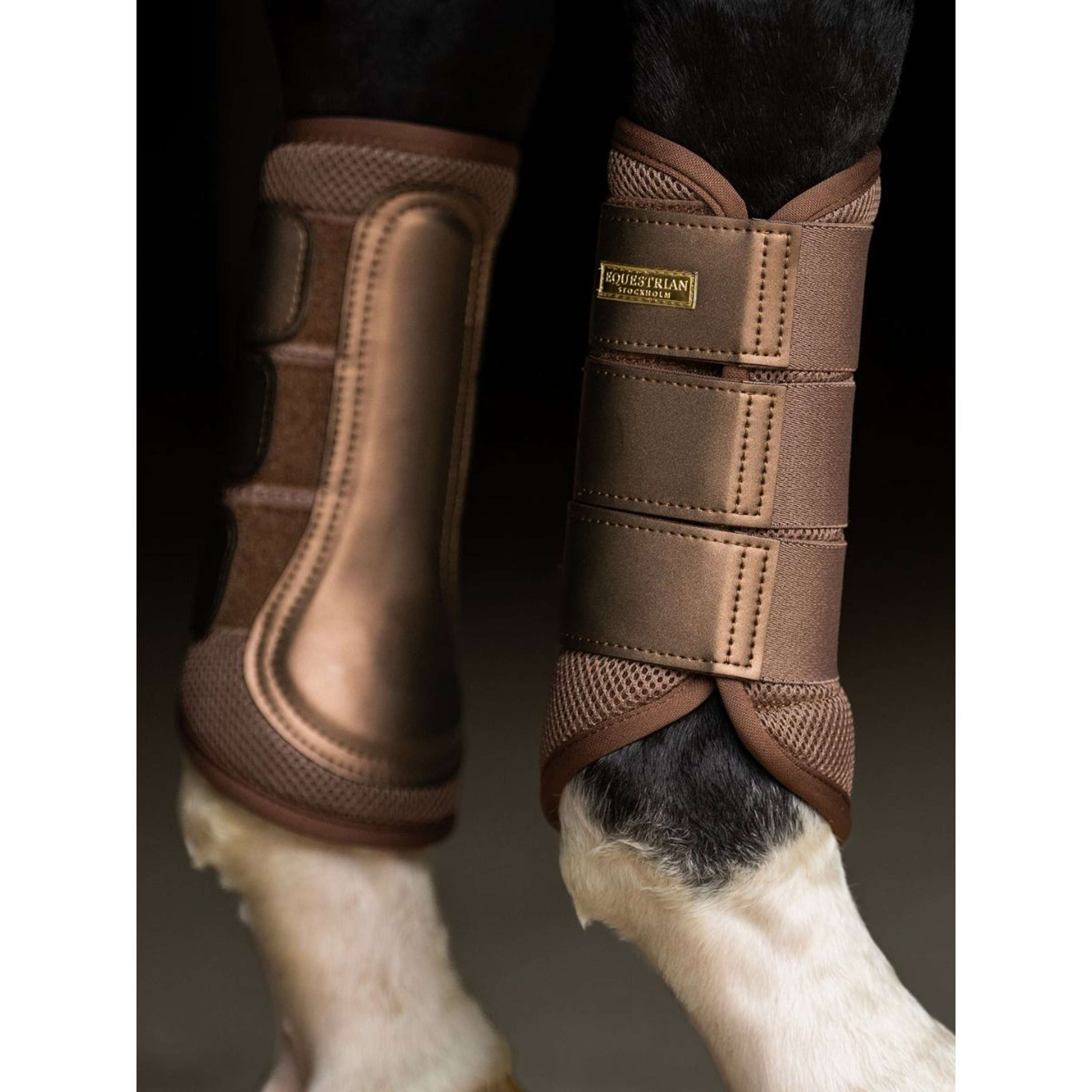 Equestrian Stockholm Ochraniacze Classic Mesh Champagne