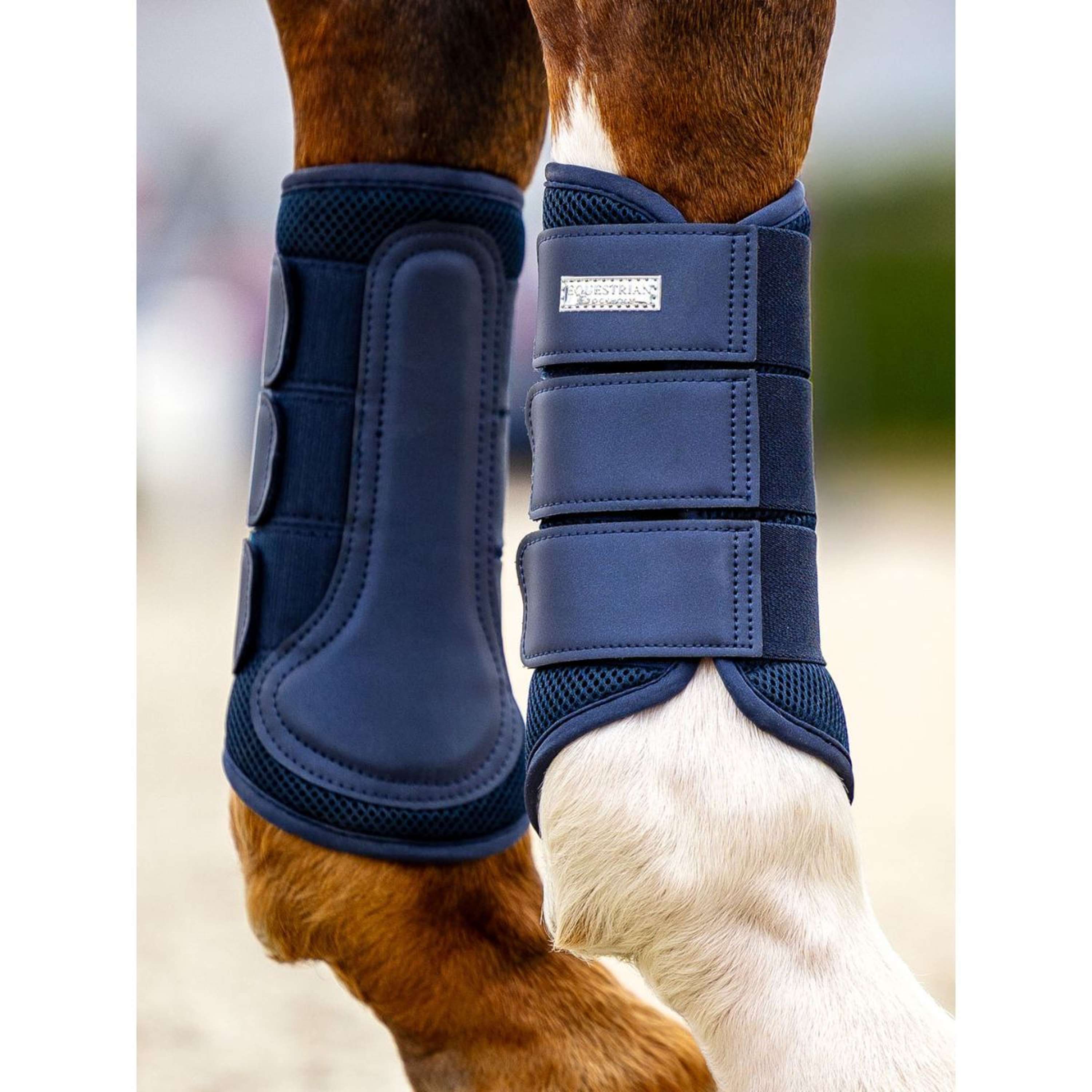 Equestrian Stockholm Ochraniacze Classic Mesh Midnight Blue