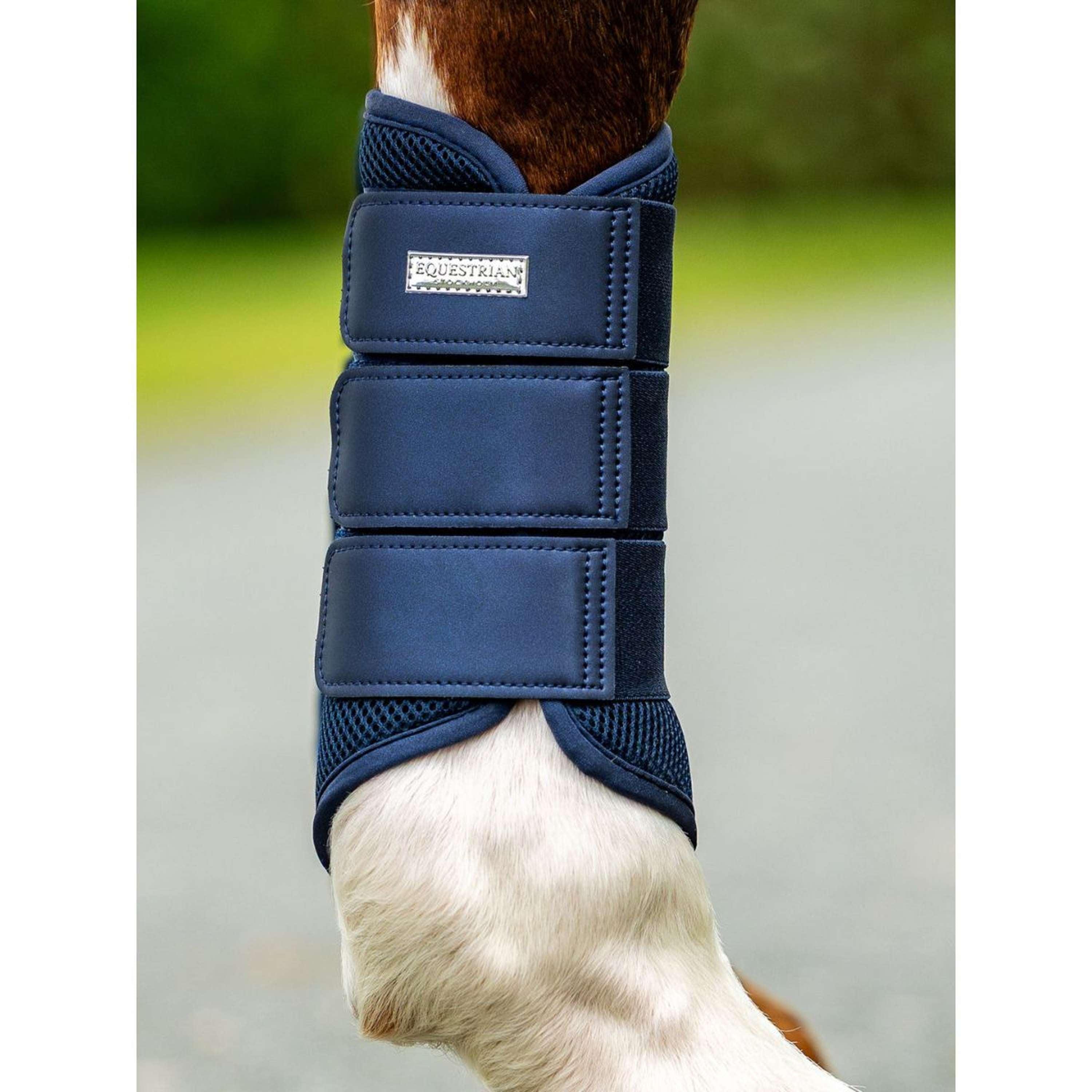 Equestrian Stockholm Ochraniacze Classic Mesh Midnight Blue