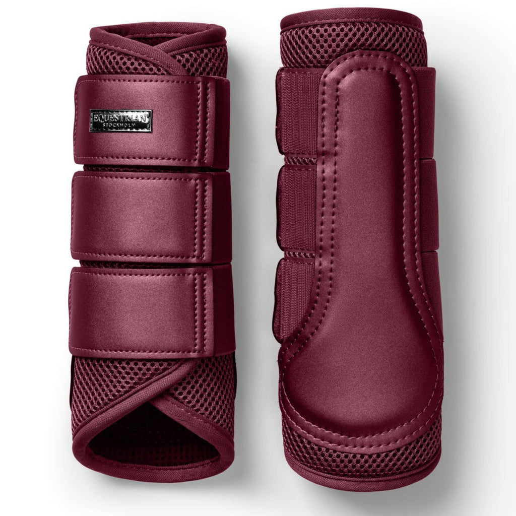 Equestrian Stockholm Ochraniacze Mesh Merlot