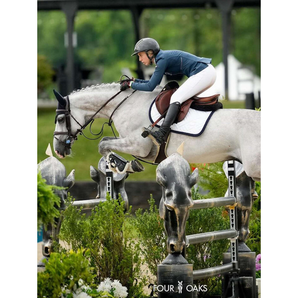 Equestrian Stockholm Czakrak Modern Skoki Biały/Czarny